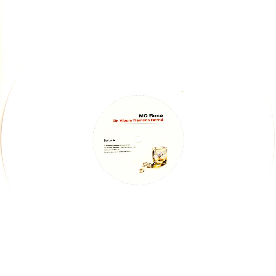 MC Rene - Ein Album Namens Bernd White Vinyl Edition