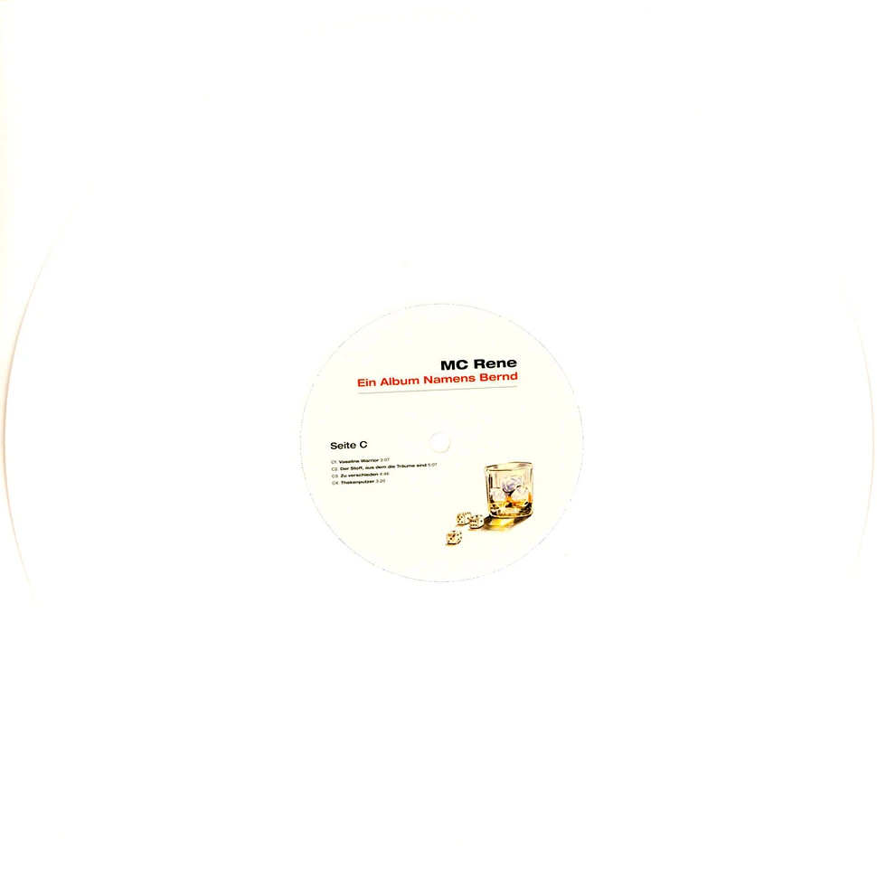 MC Rene - Ein Album Namens Bernd White Vinyl Edition