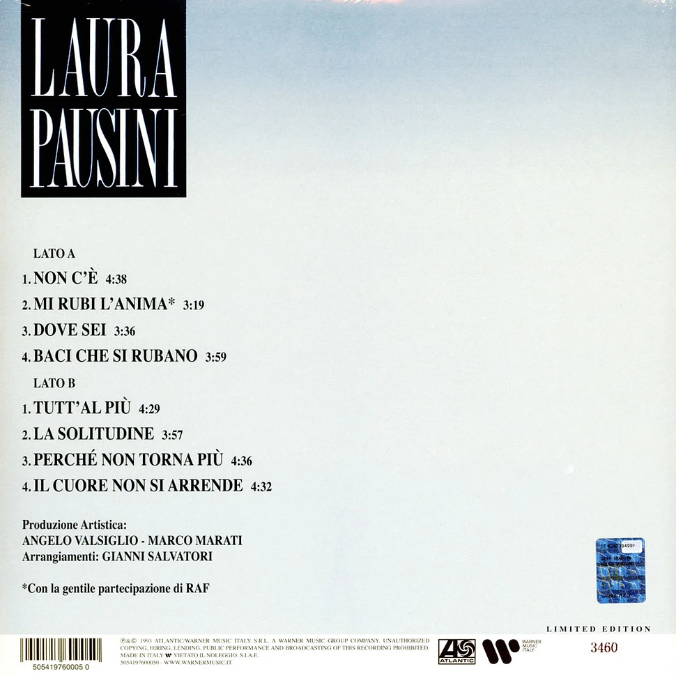 Laura Pausini - Laura Pausini Blue Vinyl Edition