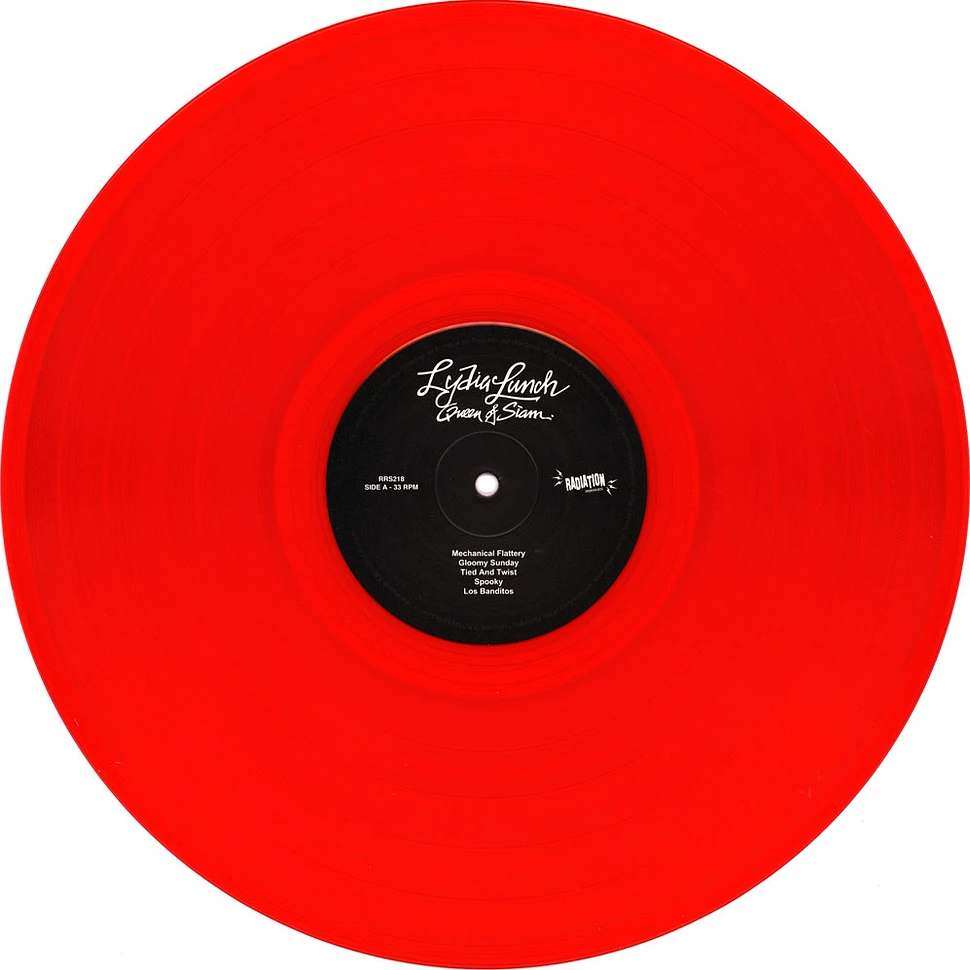 Lydia Lunch - Queen Of Siam Red Vinyl Edtion