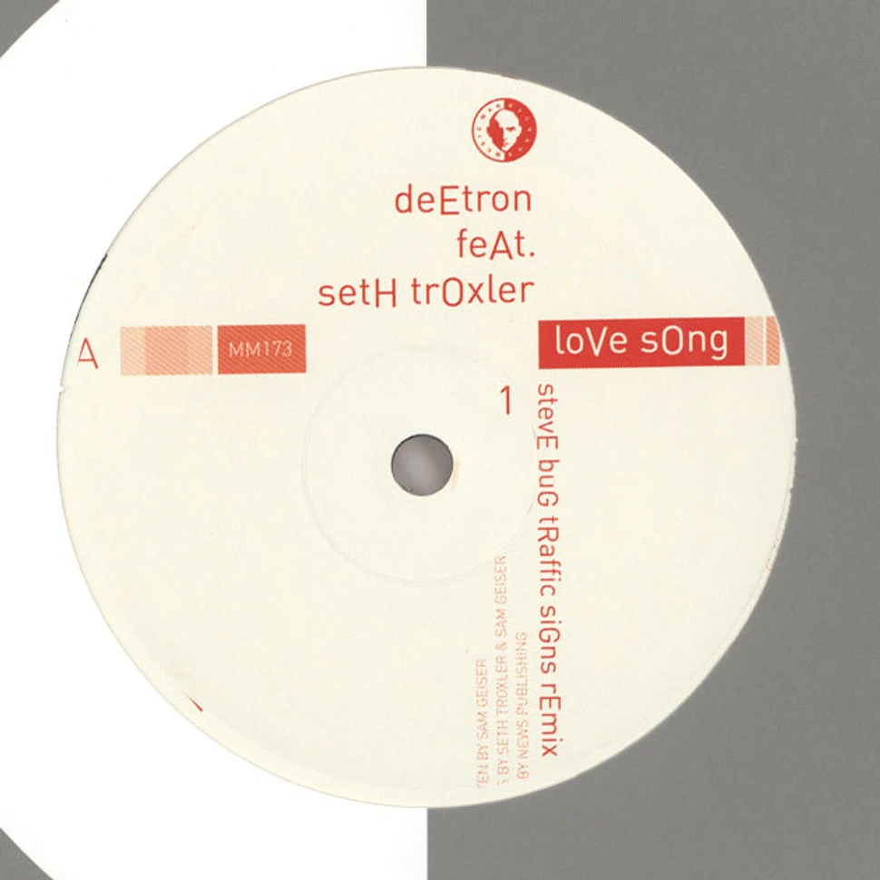 Deetron Feat. Seth Troxler - Love Song