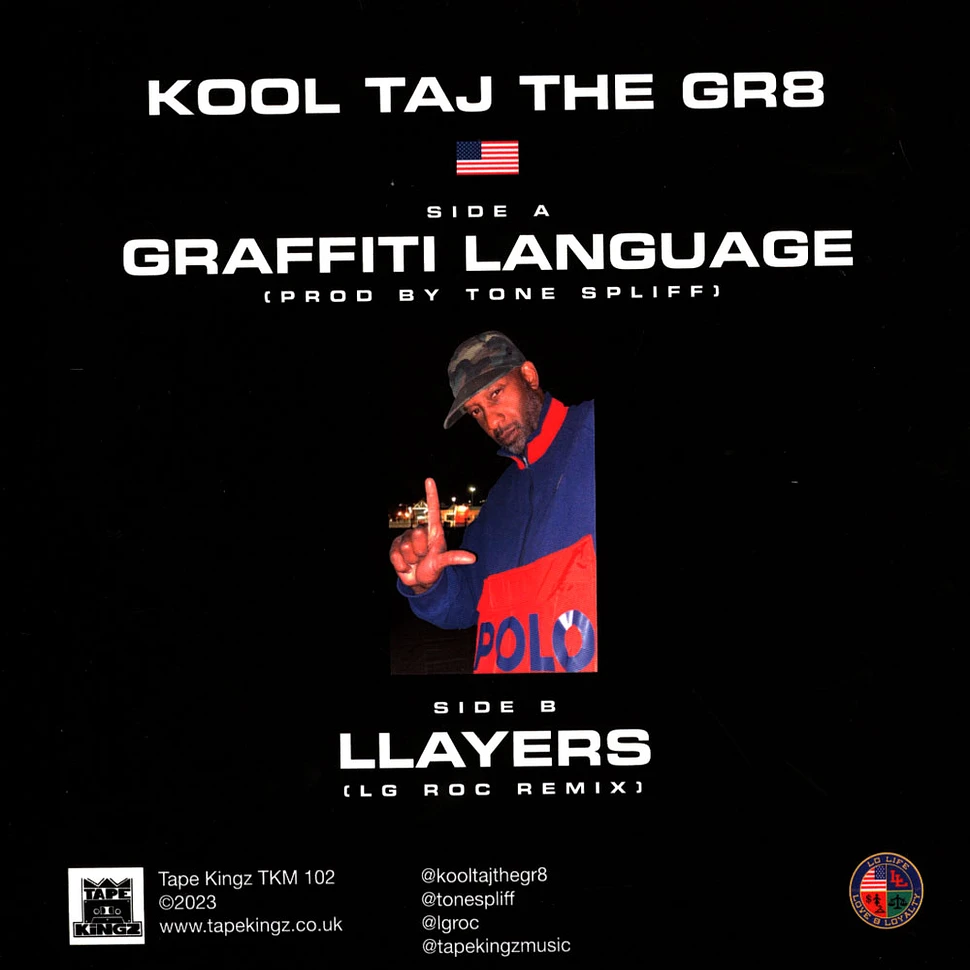 Kool Taj The Gr8 - Graffiti Language / Llayers (Lg Roc Stadium 92 Remix)
