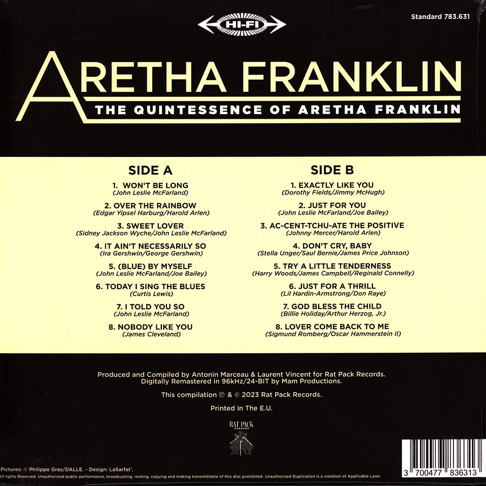 Aretha Franklin - Quintessence Of