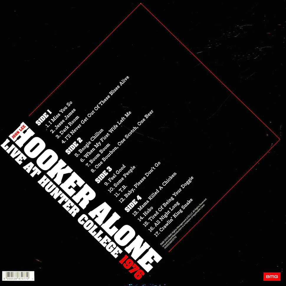 John Lee Hooker - Alone: Live At Hunter College 1976