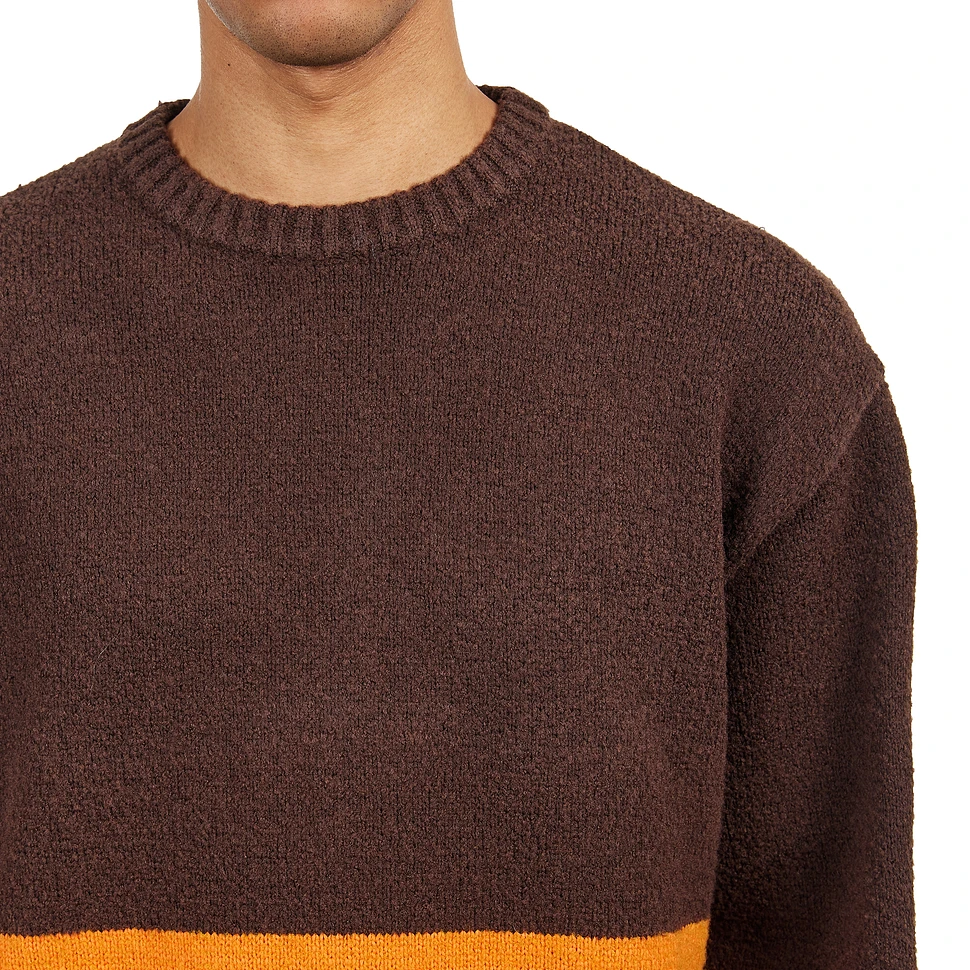 Beams Plus - Crew 5G Stripe Sweater