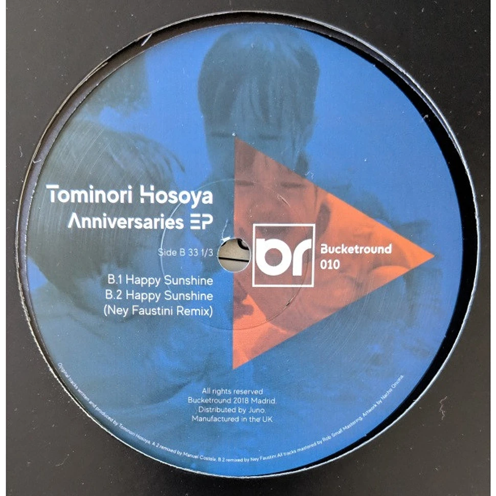 Tominori Hosoya - Anniversaries EP