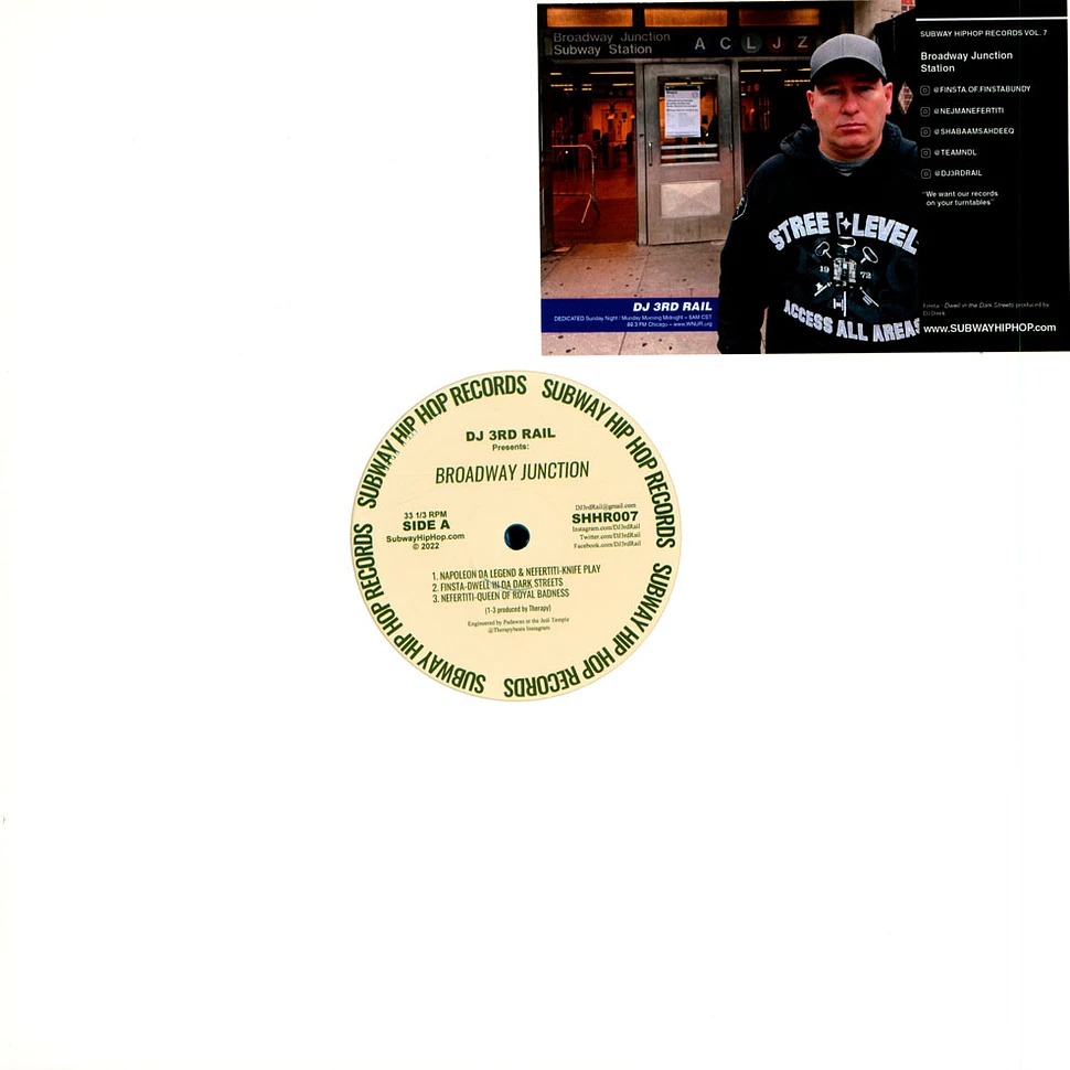 DJ 3rd Rail - Broadway Junction Station Blue Vinyl Edition