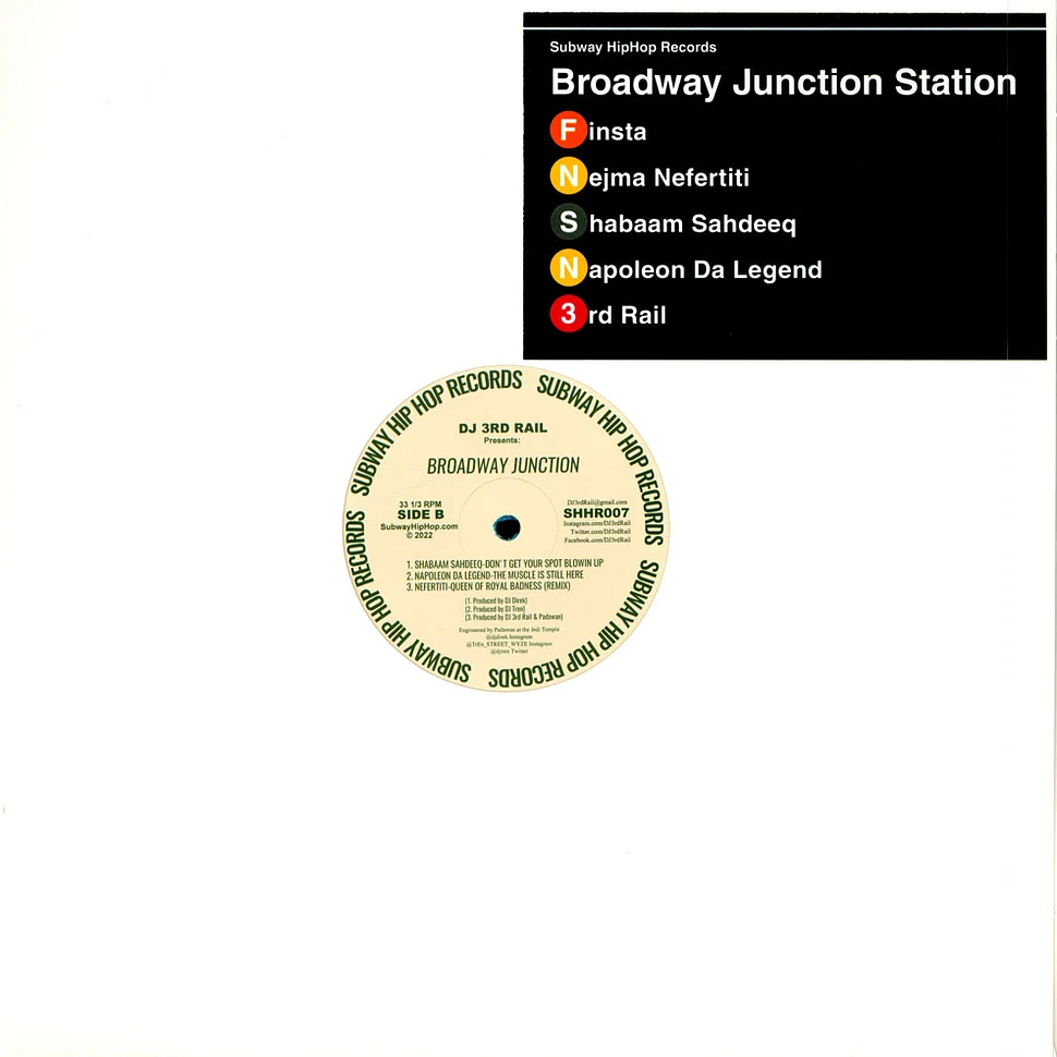 DJ 3rd Rail - Broadway Junction Station Blue Vinyl Edition