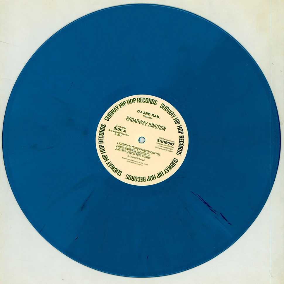 DJ 3rd Rail - Broadway Junction Station Blue Vinyl Edition
