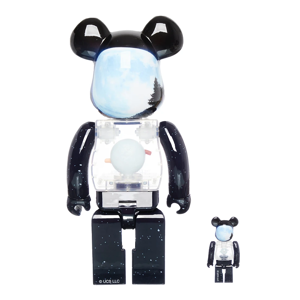 Medicom Toy - 100% + 400% E.T. Light Up Be@rbrick Toy