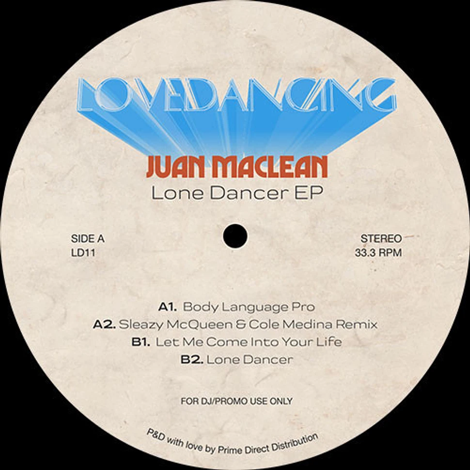 Juan MacLean - Lone Dancer EP