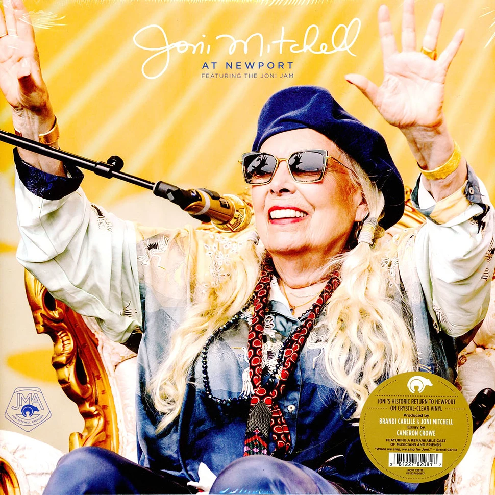 Joni Mitchell - Joni Mitchell At Newport Clear Vinyl Edition