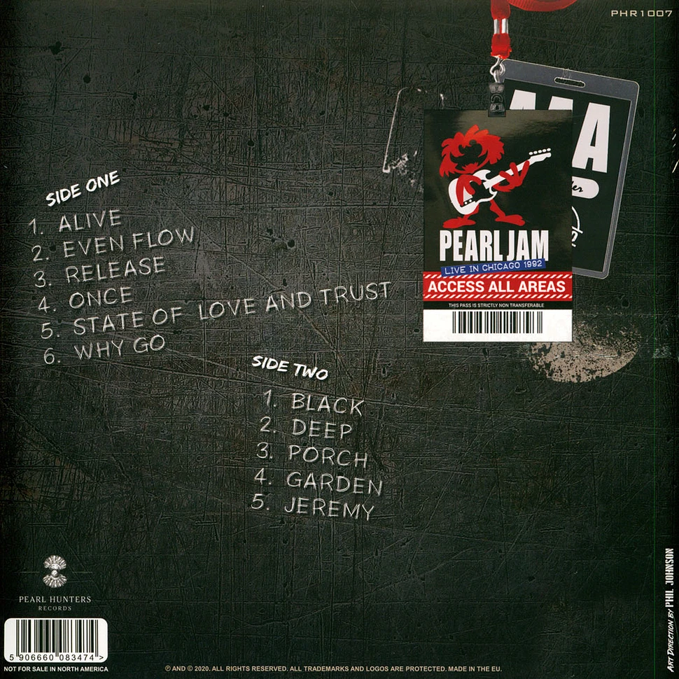 Pearl Jam - State Of Love And Trust Red Vinyl Edtion