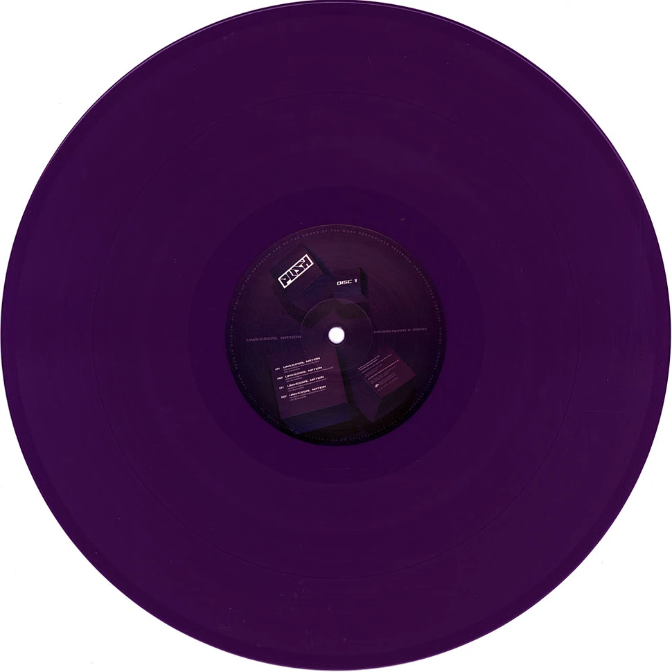 Push - Universal Nation (Remastered & More) Purple & White Colored Vinyl Edition