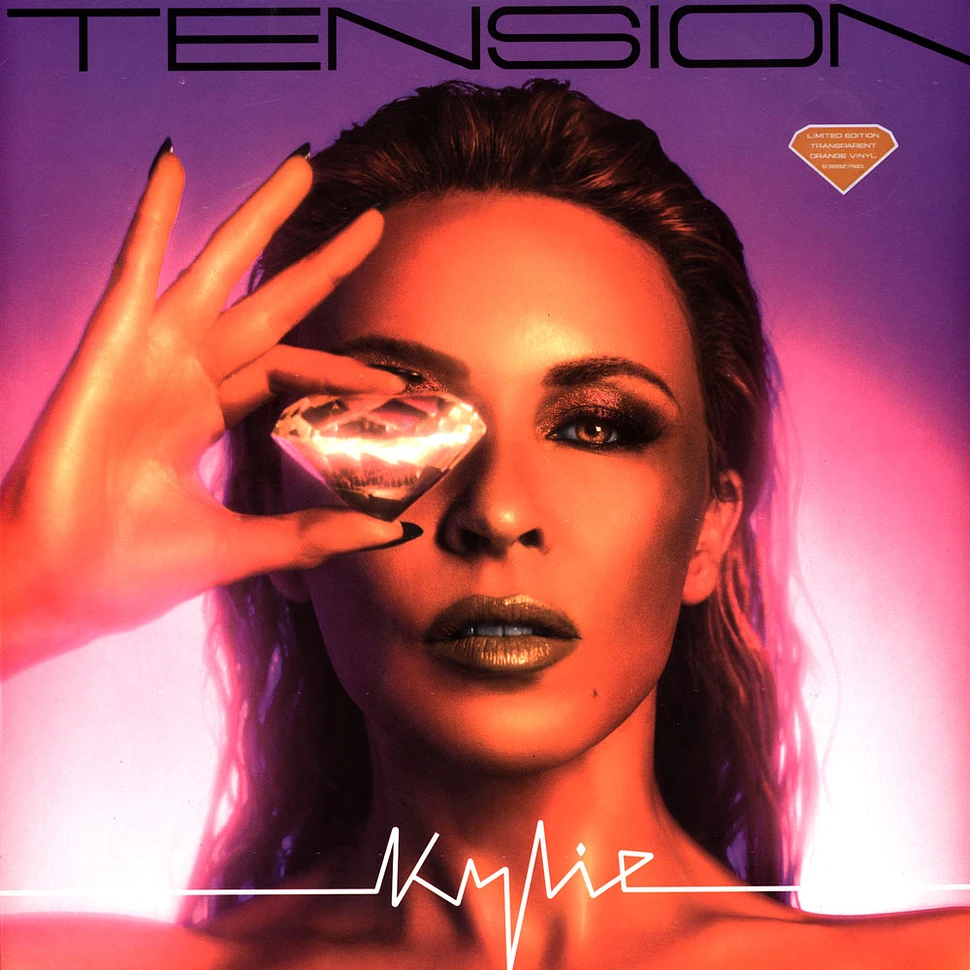 Kylie Minogue - Tension Indie Exclusive Transparent Orange Vinyl