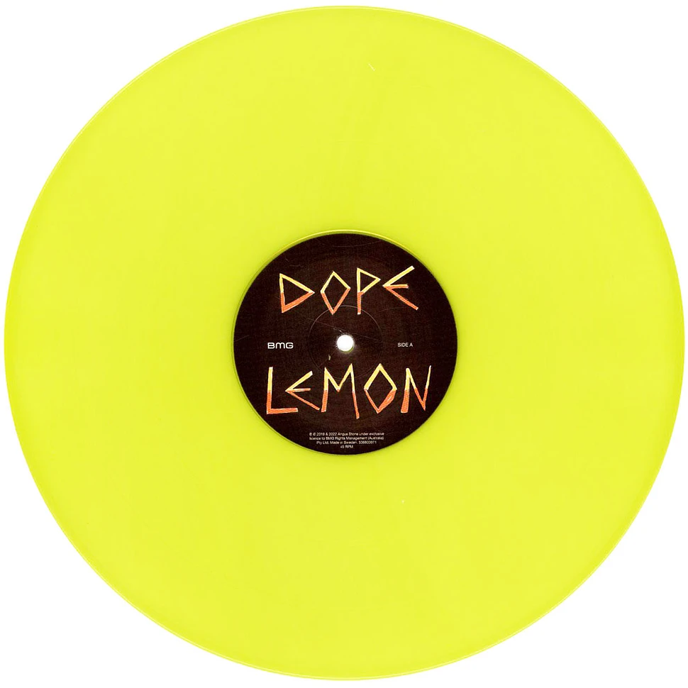 Dope Lemon - Honey Bones Transparent Yellow Vinyl Edition