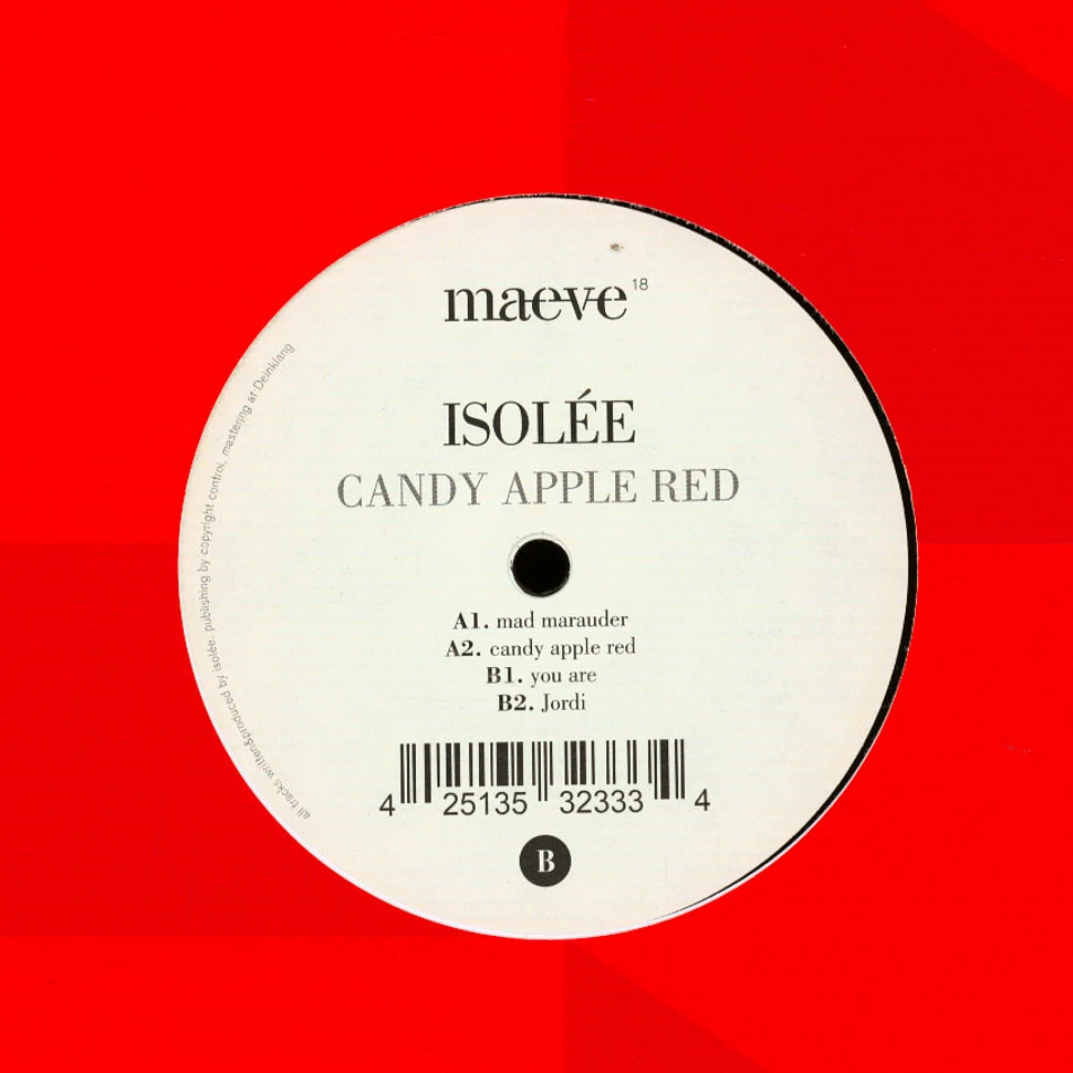 Isolee - Candy Apple Red