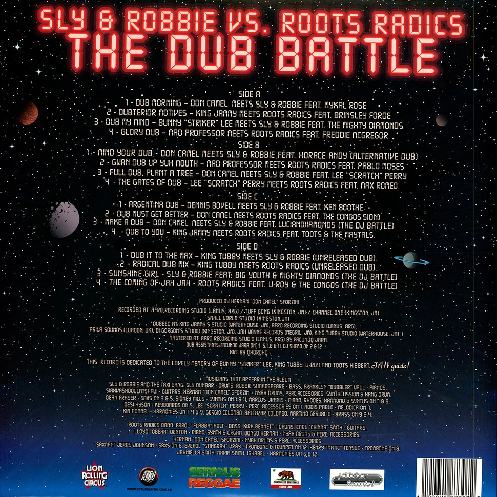 Sly & Robbie / The Roots Radics - The Dub Battle Blue Vinyl Edition