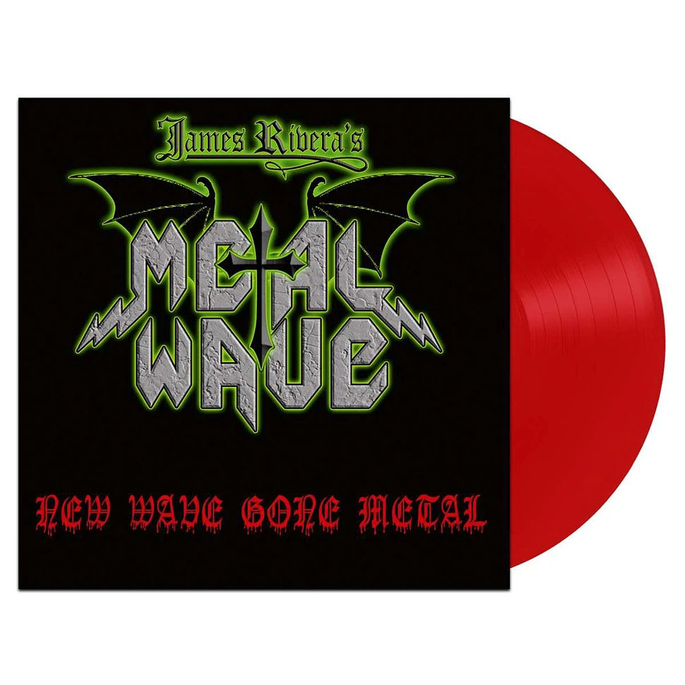 James Rivera's Metal Wave - New Wave Gone Metal Red Vinyl Edition