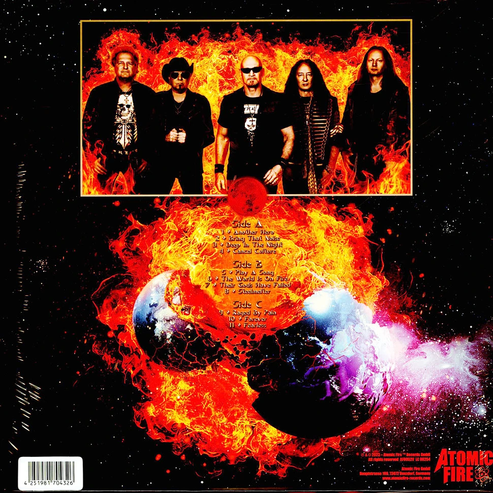 Primal Fear - Code Red Red Splatter Vinyl Edition