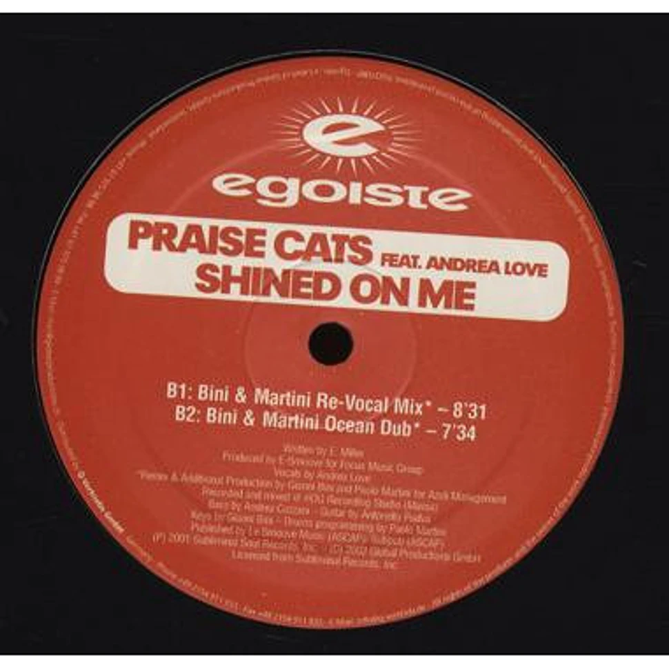 Praise Cats Feat. Andrea Love - Shined On Me