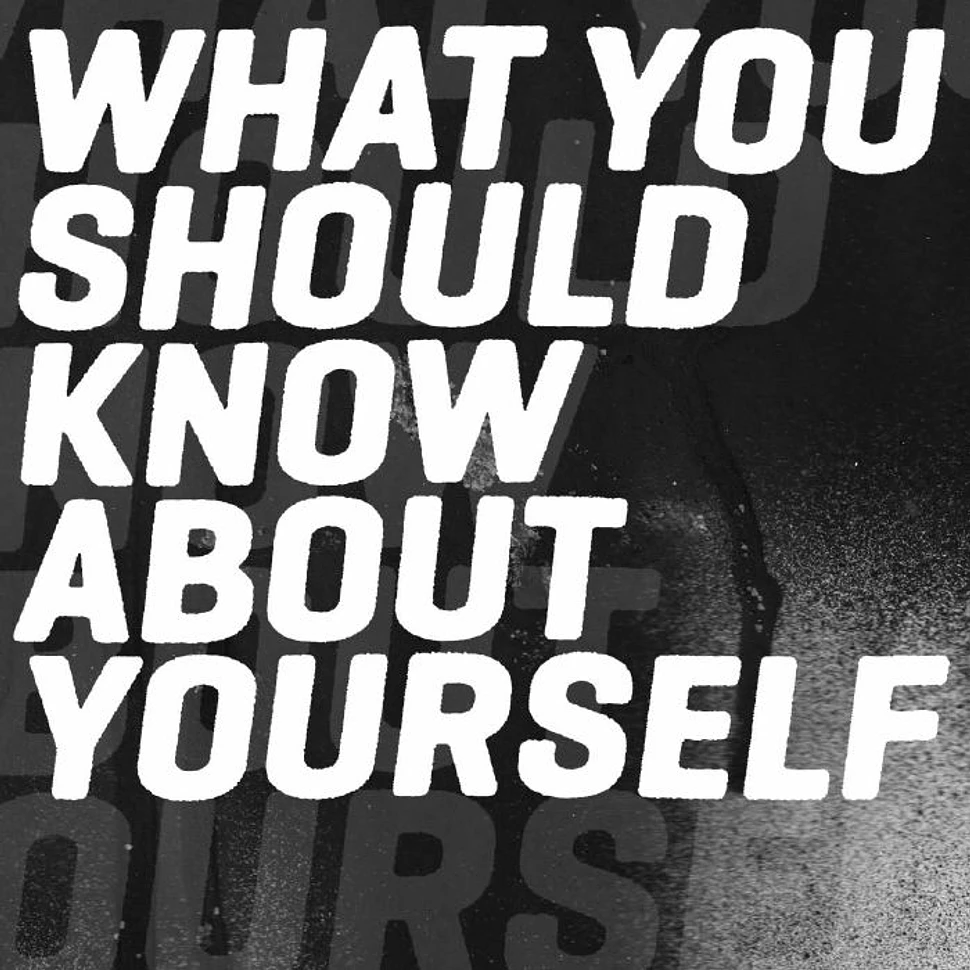 NX1 - What You Should Know About Yourself White Vinyl Edition