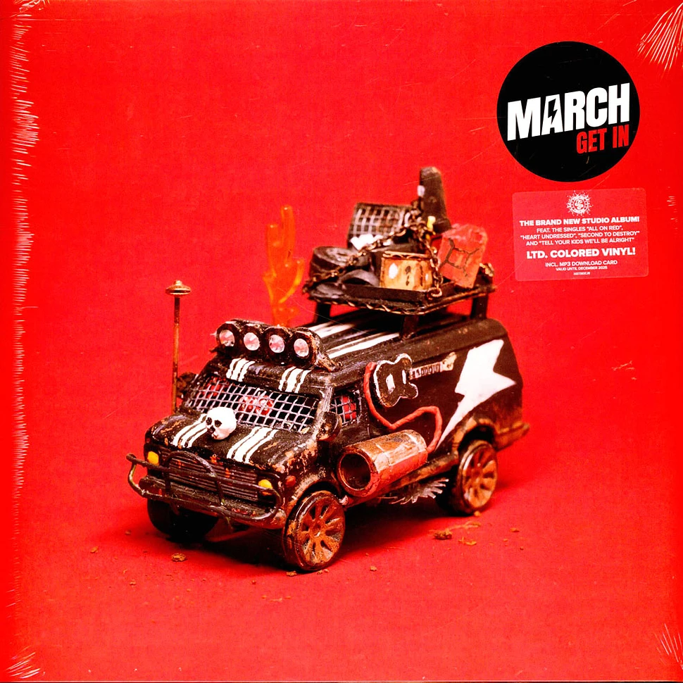 March - Get In Limited White Vinyl Edition
