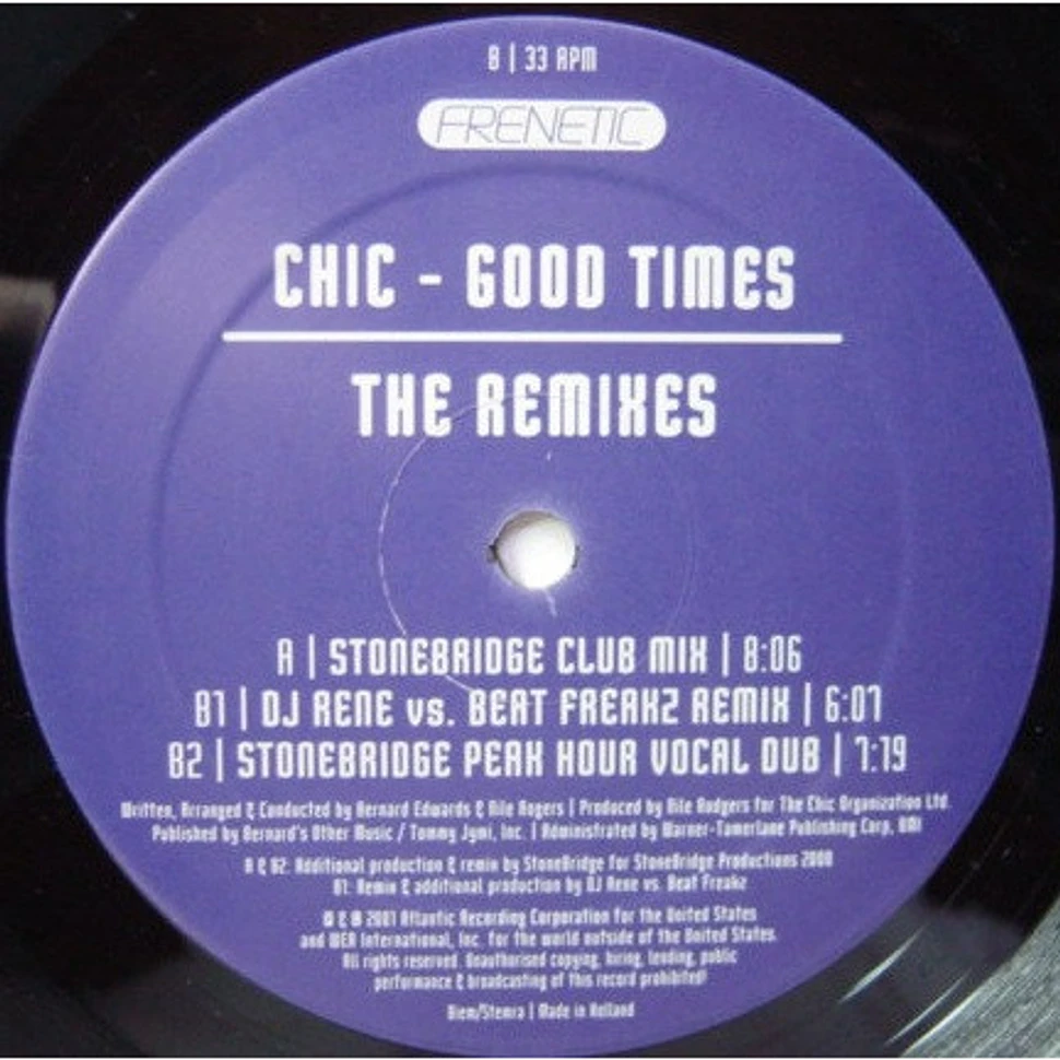 Chic - Good Times (The Remixes)