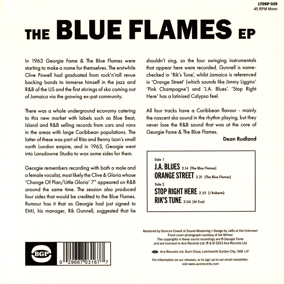 The Blue Flames - The Blue Flames EP