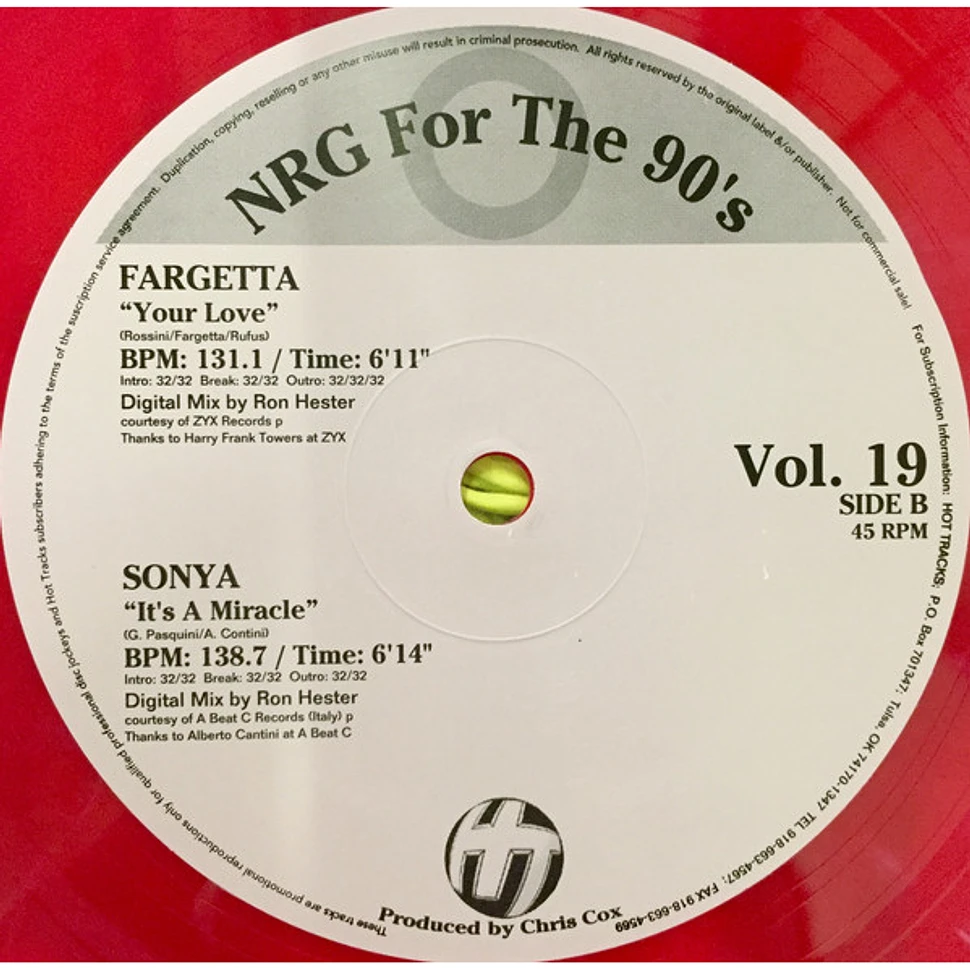 V.A. - NRG For The 90's Volume 19