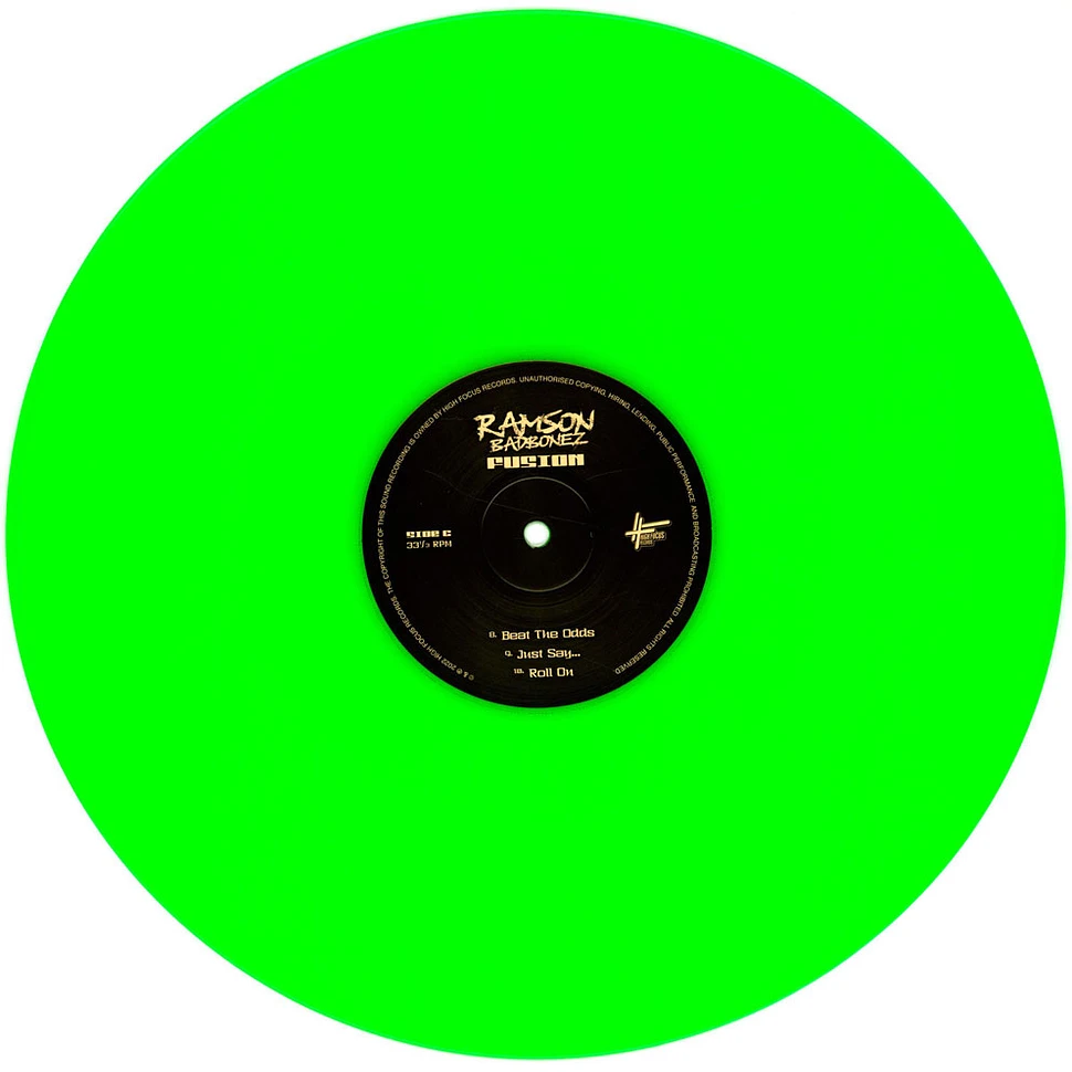 Ramson Badbones - Fusion Neon Green Vinyl Edition