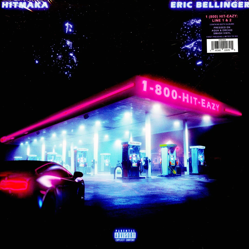 Eric Bellinger - 1-800-Hit-Eazy: Line 1 & 2 Colored Vinyl Editon