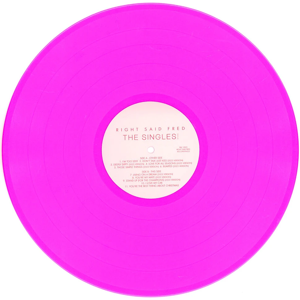 Right Said Fred - The Singles Pink Vinyl Edition