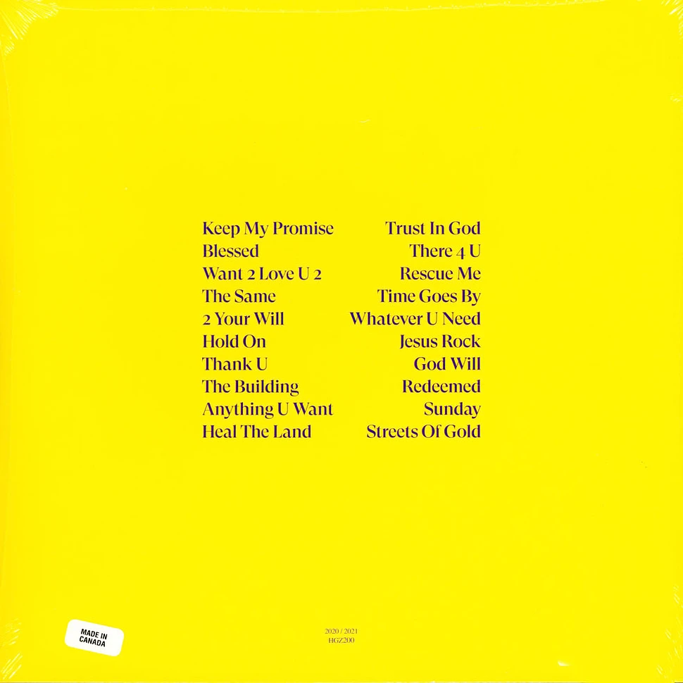 Budgie - Holy Ghost Zone II Yellow Vinyl Edition
