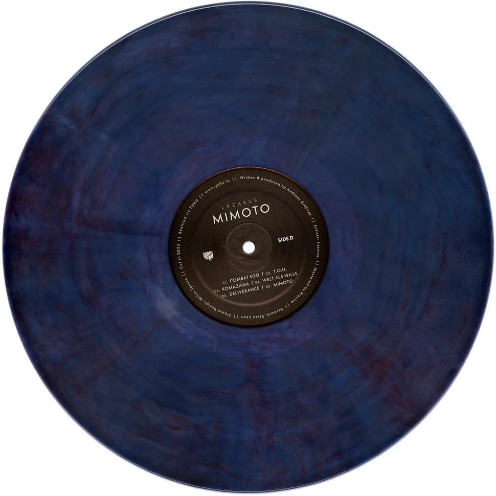 Lazarus - Mimoto Blue & Red Marbled Vinyl Edition
