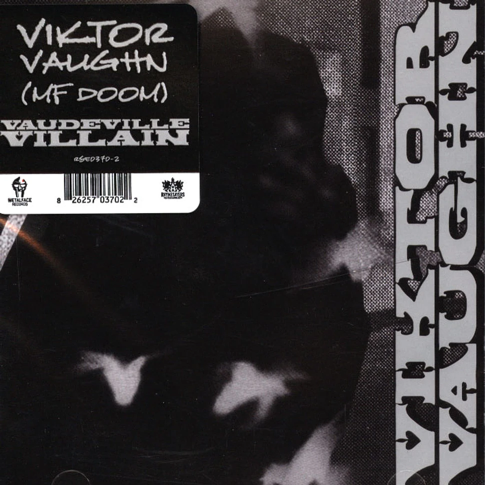 Viktor Vaughn MF Doom Vaudeville Villain CD 2003 EU Reissue Viktor Vaughn MF Doom Vaudeville Villain CD 2003 EU Reissue