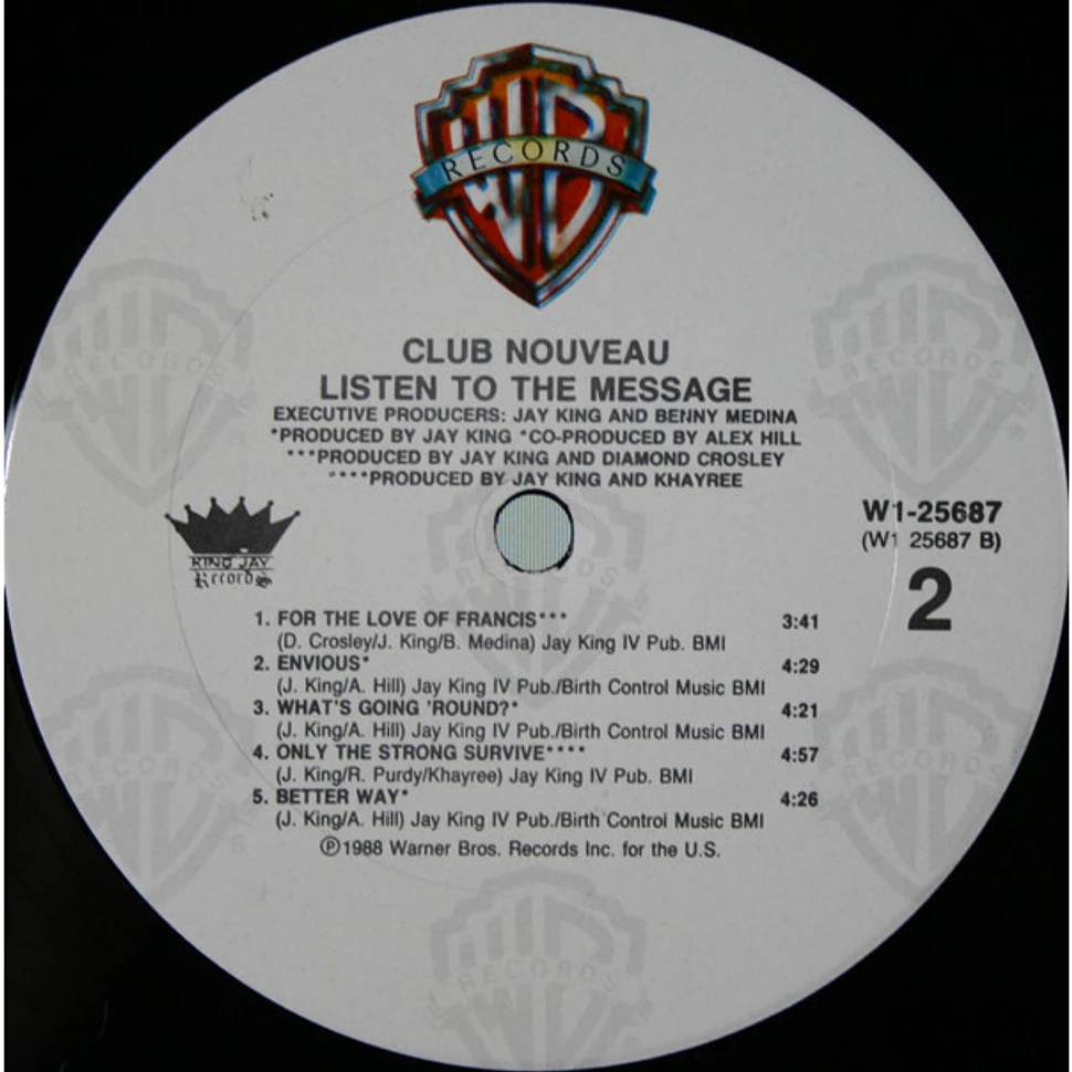 Club Nouveau - Listen To The Message