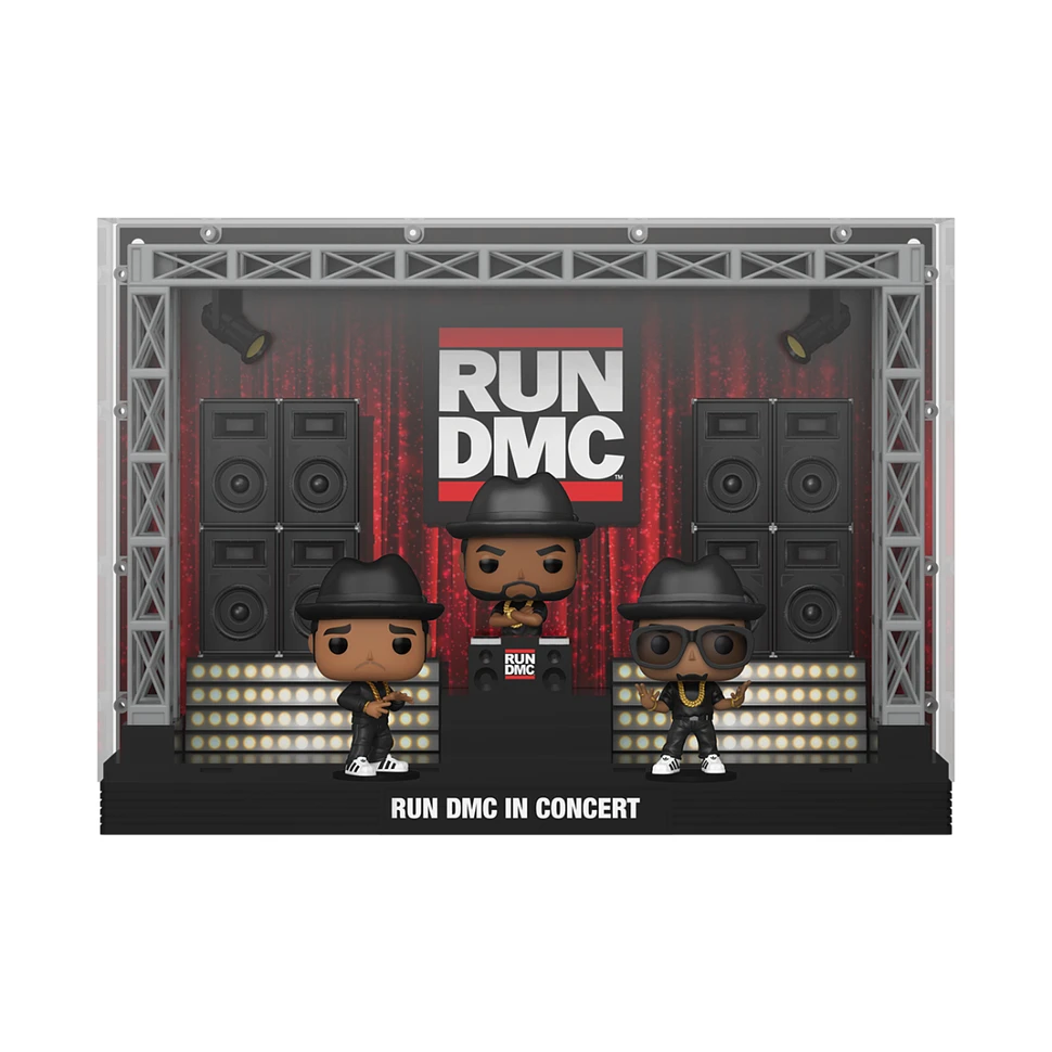 Funko - POP Moments Deluxe: Run DMC Stage