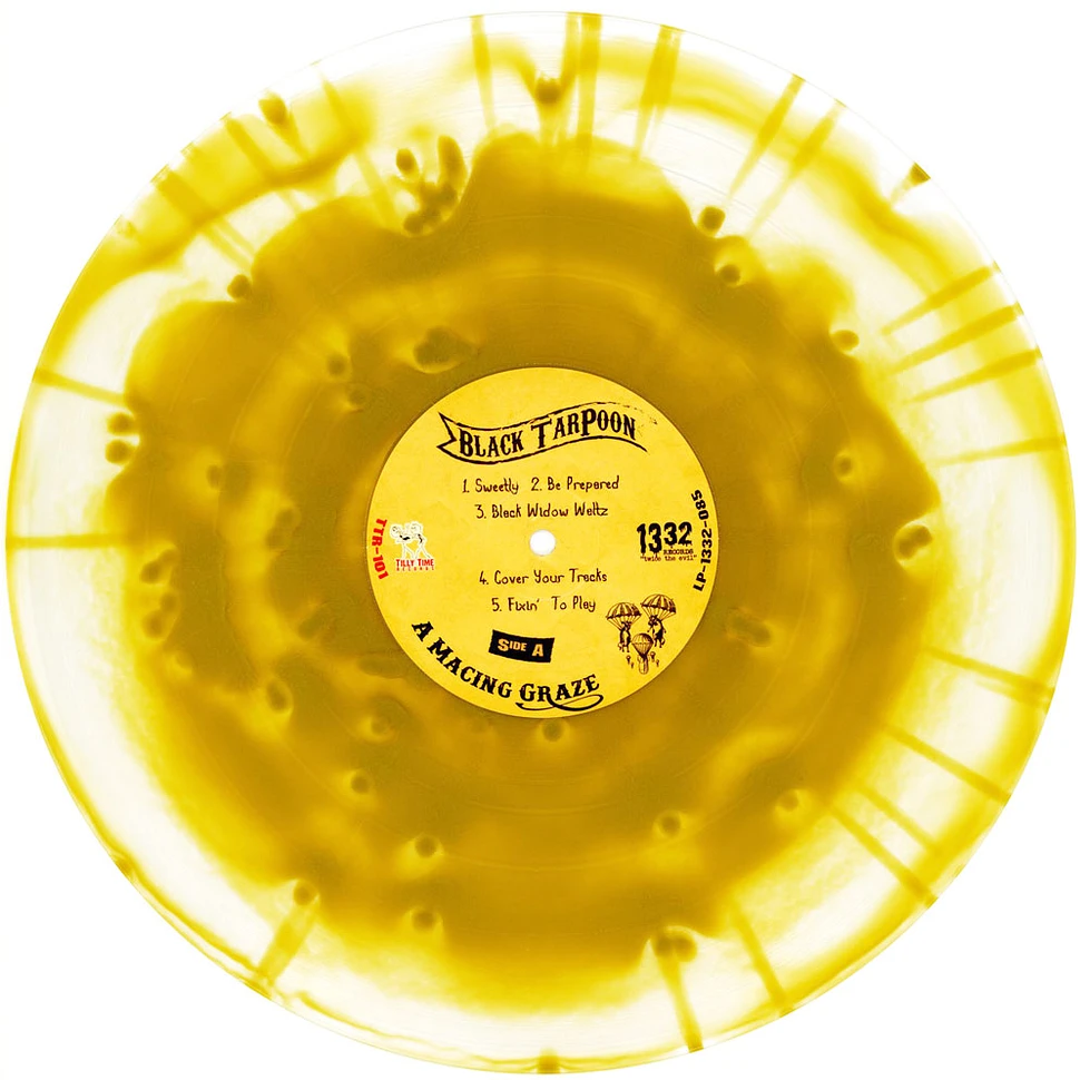 Black Tarpoon - A Macing Graze Clear / Gold Vinyl Edition