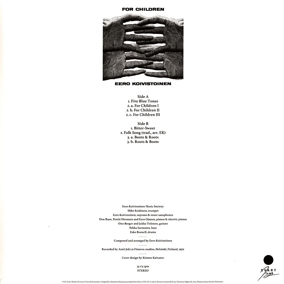 Eero Koivistoinen - For Children Black Vinyl Edition