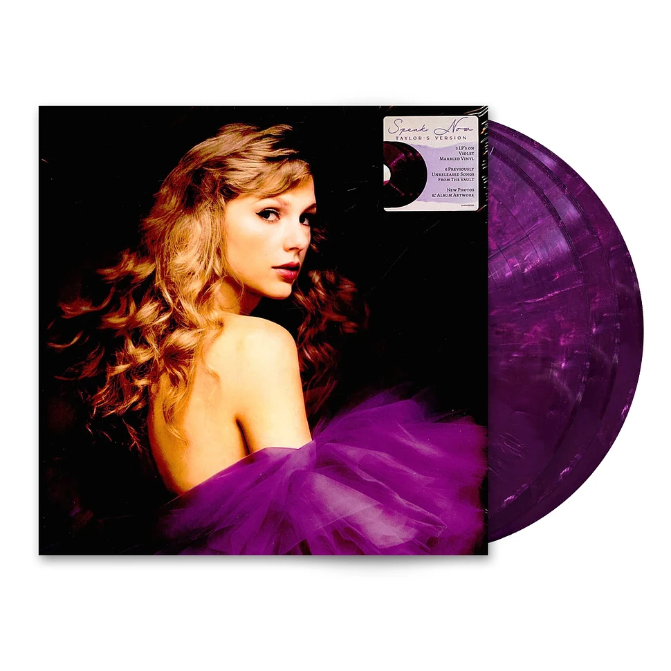 Taylor Swift - SPEAK NOW (2-LP) Black Vinyl Ships Now [VG+]