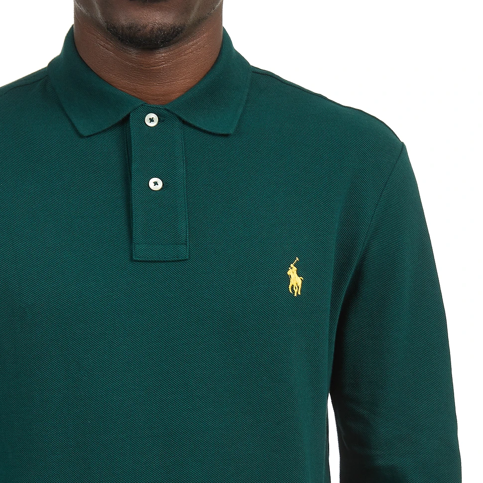 Polo Ralph Lauren - Slim Fit Mesh Long-Sleeve Polo