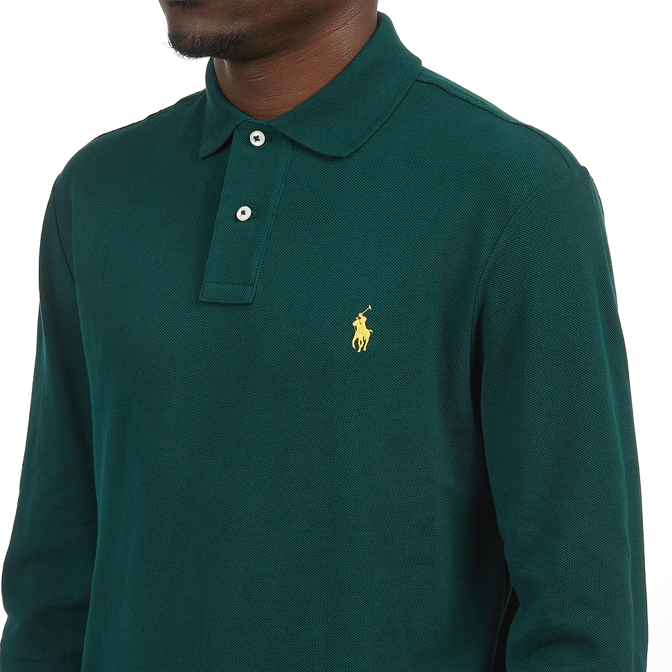 Polo Ralph Lauren - Slim Fit Mesh Long-Sleeve Polo