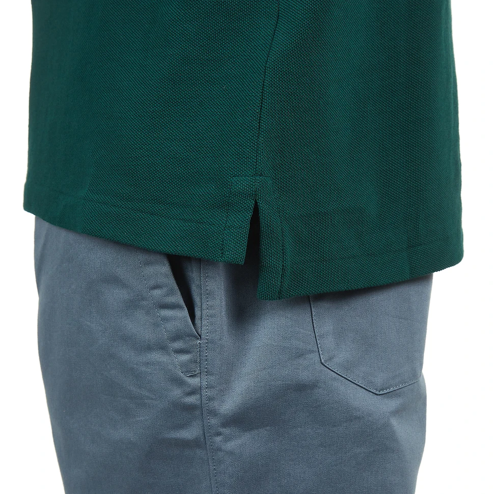 Polo Ralph Lauren - Slim Fit Mesh Long-Sleeve Polo (Moss Agate) | HHV