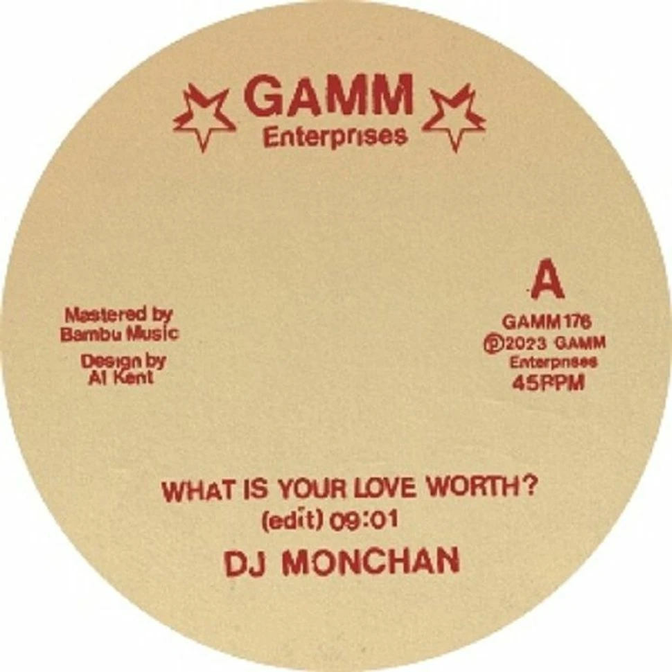 DJ Monchan - What Is Your Love Worth / W Wheeling
