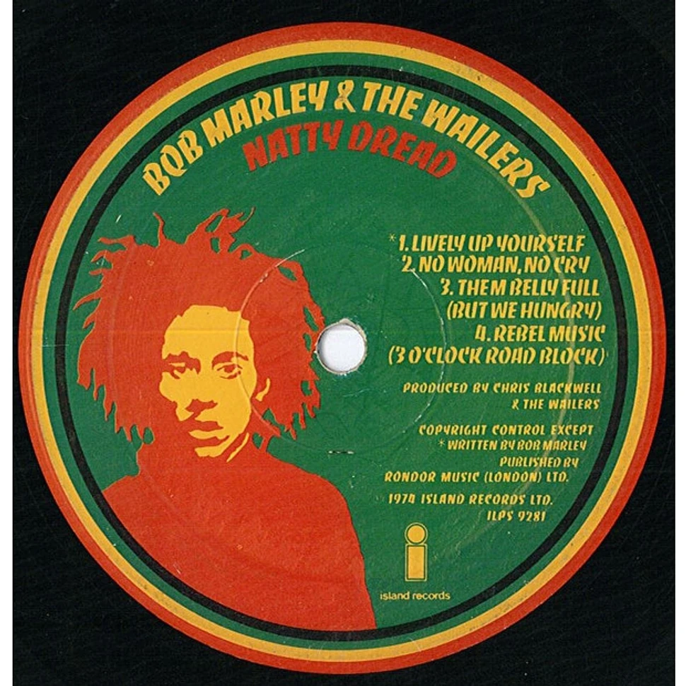 Bob Marley & The Wailers - Natty Dread - Vinyl LP - 1974 - UK ...