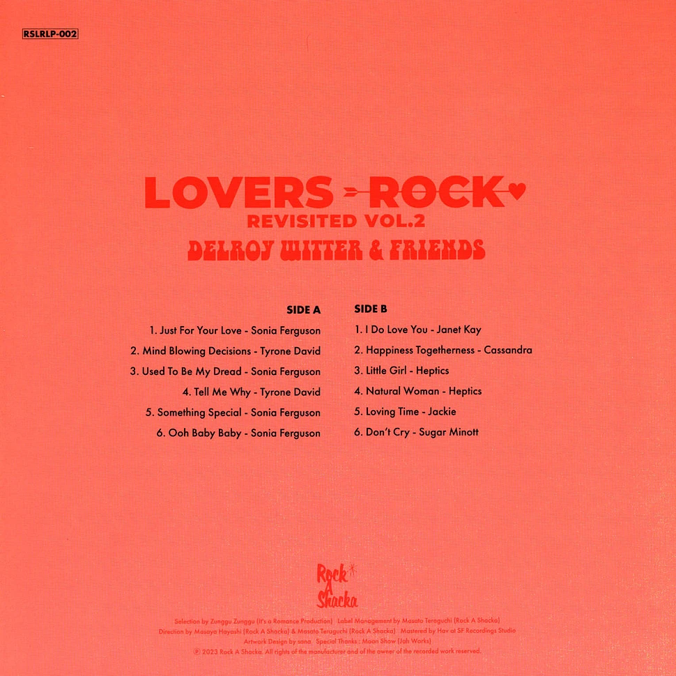 V.A. - Lovers Rock Revisited Volume 2 - Delroy Witter & Friends