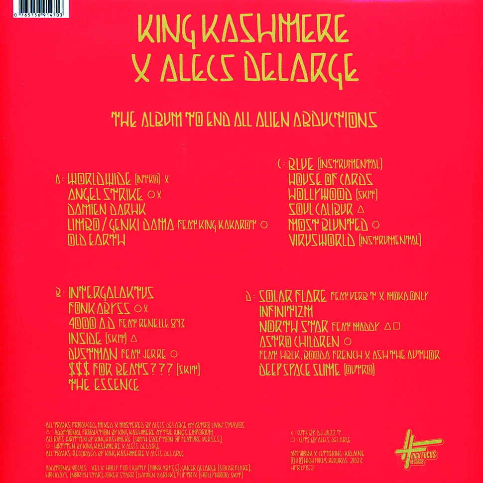 King Kashmere & Alecs Delarge - The Album To End All Alien Abductions Black Vinyl Edition