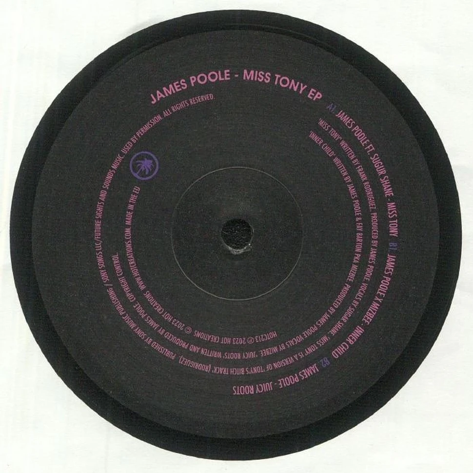 James Poole - Miss Tony EP