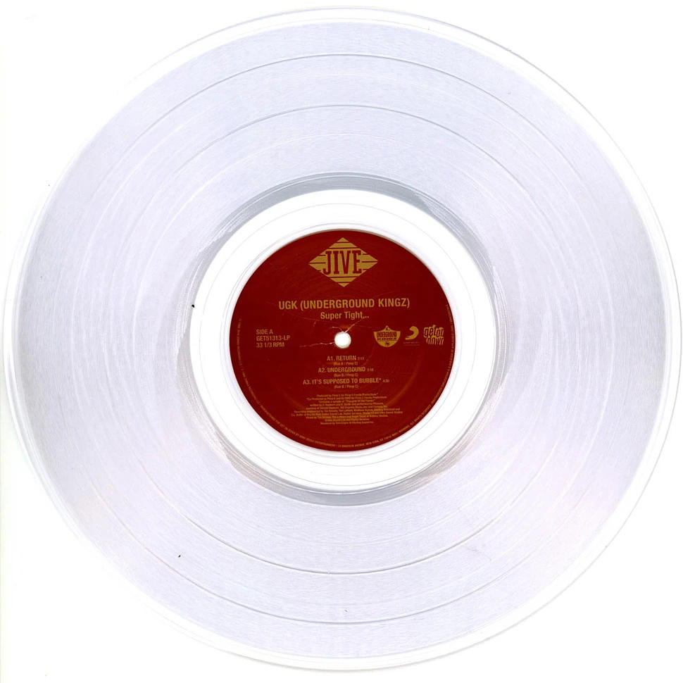 UGK - Super Tight Clear Vinyl Edition